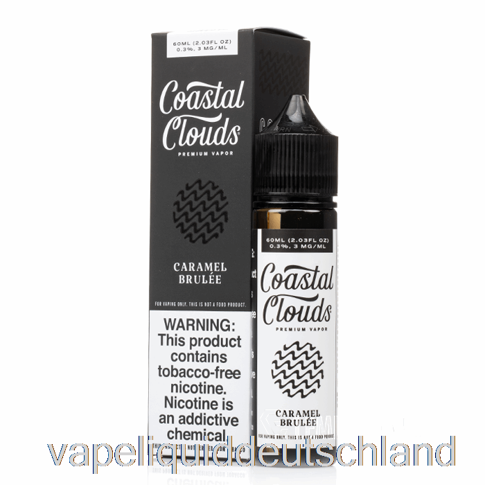 Karamell-Brûlée – Coastal Clouds Co. - 60 Ml 3 Mg Vape-Flüssigkeit